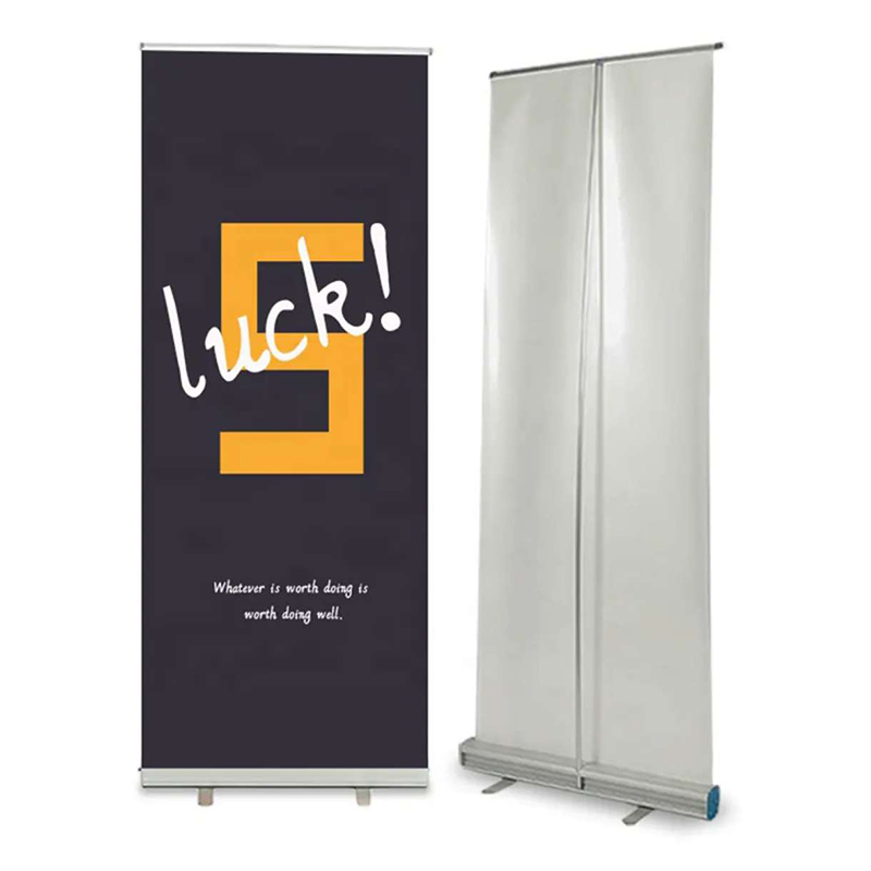 	Roll-up banners och displayer med tryck