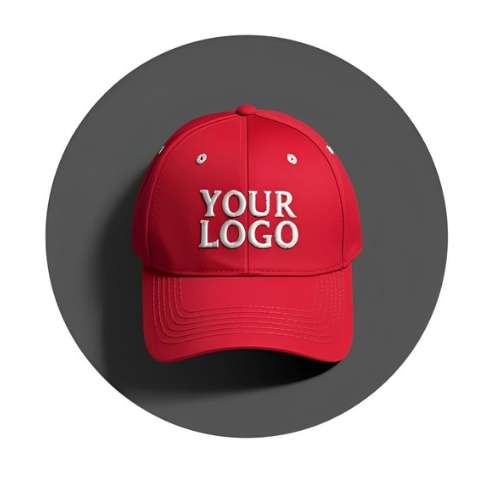 	Kepsar med egen logotyp