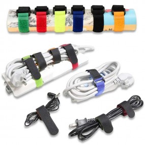 Personliga Klettband – Klettkabelbindare tryckta med di...