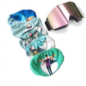 Skidglasögonfodral med tryck och logotyp – Ski Goggle C...