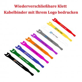 Individuellt tryckta kardborreband med logotyp – profil...