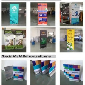 Anpassade roll-ups och displayställ – tryck online med ...