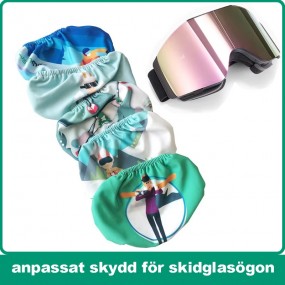 anpassat skydd för skidglasögon - Ski Goggle Cover med ...