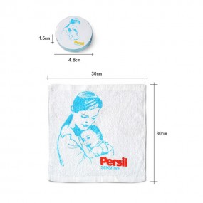 Magic Towel med logotyp | Magisk handduk med eget motiv...