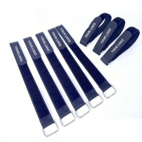 Personliga Klettband – Klettkabelbindare tryckta med di...
