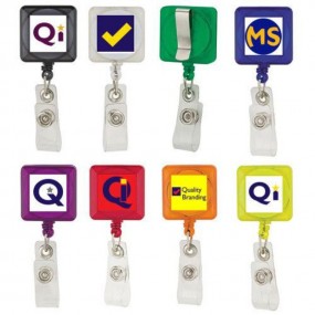 Jojo-korthållare med logotyp tryckt som reklamartikel