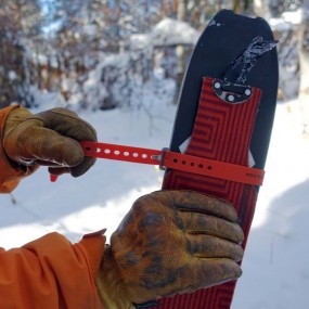 Skidband, skidclips och skifix i gummi – tryck med egen...