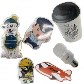 Komprimerade handdukar med tryck för kampanjer & event