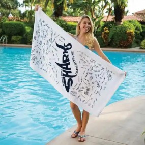 Reklamstrandhandduk – Strandhandduk med logotryck, pers...