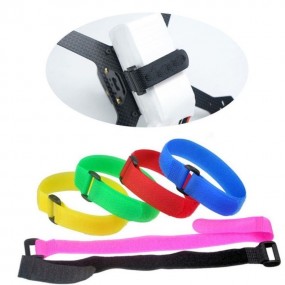 Kabelbindare med ögla – Klettband med logotryck som rek...