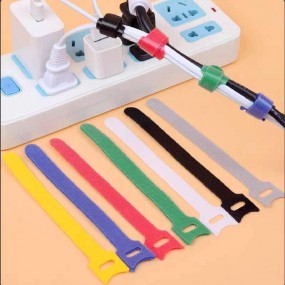Personliga Klettband – Klettkabelbindare tryckta med di...