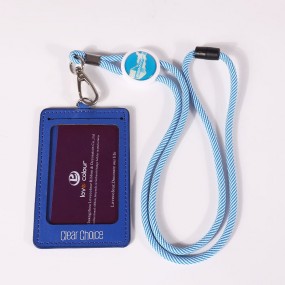Lanyards / nyckelband med jojo och kortficka med tryck ...