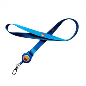 Lanyards / nyckelband med jojo och kortficka med tryck ...