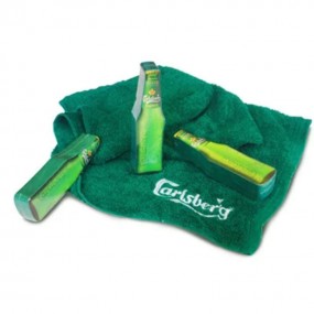 Handdukar med eget tryck | Komprimerade reklamprodukter