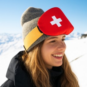 anpassat skydd för skidglasögon ｜Ski Goggle Cover med e...