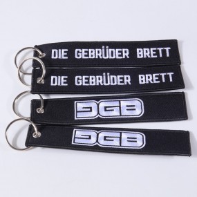 Kort nyckelband med karbinhake – tryck ditt eget logo o...