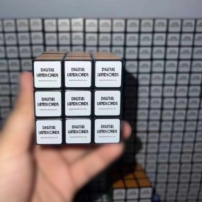 Rubiks kub med tryck – personligt anpassad Rubiks kub –...