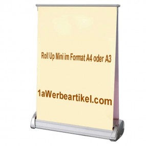 Mini Roll-up i format A4 eller A3 - profilproduktermedt...
