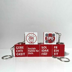 Nyckelring Rubiks kub med tryck ｜ Personlig Rubiks kub ...