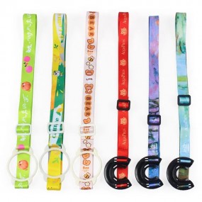 Schlüsselband Lanyard mit Flaschenhalter bedrucken lass...