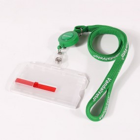 Lanyards / nyckelband med jojo och kortficka med tryck ...