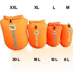 Uppblåsbara simbojar med logotyp – simbojar med tryck s...