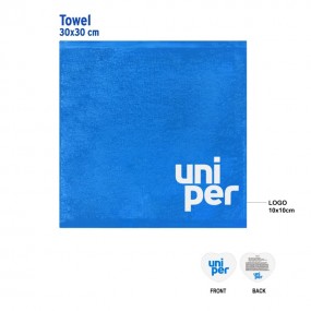 Komprimerade handdukar som giveaways med tryck