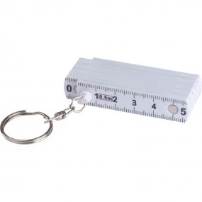 Tryck nyckelring med tumstock | Mini-tumstock med tryck...