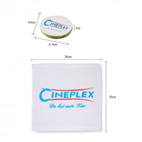 Magic Towel med logotyp | Magisk handduk med eget motiv...