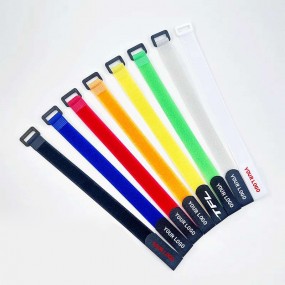 Personliga Klettband – Klettkabelbindare tryckta med di...