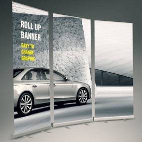 Anpassade roll-ups och displayställ – tryck online med ...