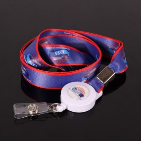 Lanyards / nyckelband med jojo och kortficka med tryck ...