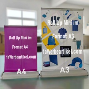 Mini Roll-up i format A4 eller A3 - profilproduktermedt...
